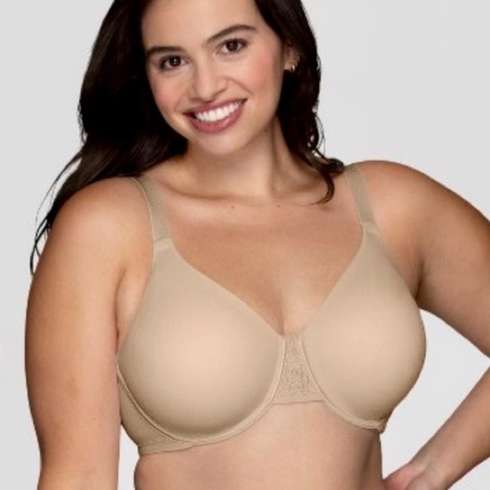 Vanity Fair Full Figure Beauty Back® Smoothing Minimizer Bra 76080 Sz 40D